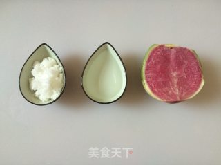 【东北】糖醋心里美的做法步骤：1