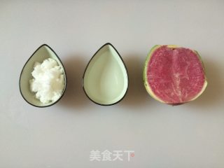 【东北】糖醋心里美的做法步骤：1