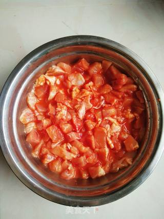田园鸡肉披萨的做法步骤：3