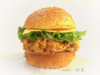 【北京】香酥炸鸡汉堡包的做法步骤：12