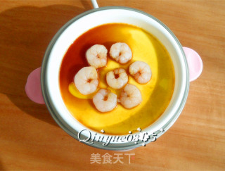 【山西】虾仁鸡蛋羹的做法步骤：6