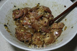 【广东】豉汁排骨蒸芋头的做法步骤：5