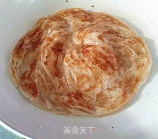【台湾】火腿鸡蛋手抓饼的做法步骤：8