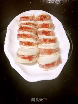 【重庆】肉末蒸杏鲍菇的做法步骤：4