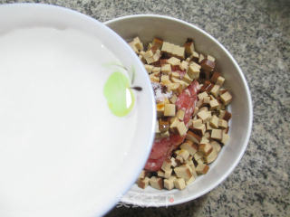 【宁波】鸡蛋干蒸肉末的做法步骤：8