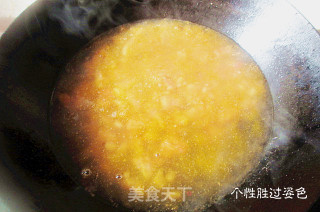番茄鸡蛋面疙瘩汤的做法步骤：7