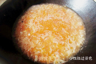番茄鸡蛋面疙瘩汤的做法步骤：9