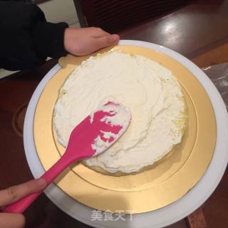 草莓奶油夹心蛋糕的做法步骤：20