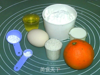 【美国】橙香马芬的做法步骤：1