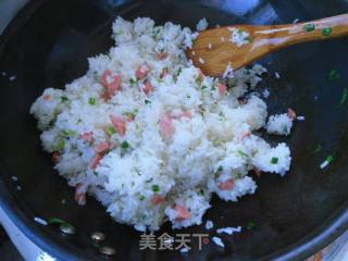 【东北】小葱炒饭的做法步骤：8