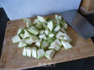 【东北】雪里蕻烧角瓜的做法步骤：2