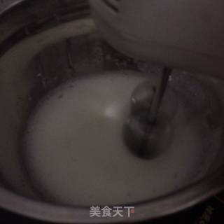 草莓海绵小蛋糕的做法步骤：6