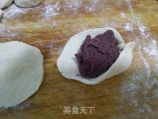 【东北】豆沙发面饼的做法步骤：5