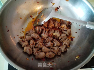 【东北】辣烧鸡心的做法步骤：7