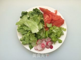【东北】蔬菜沙拉的做法步骤：2