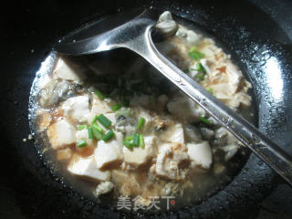 【宁波】牡蛎煮豆腐的做法步骤：10