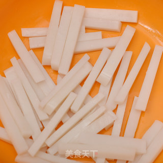 炒年糕的做法步骤：3