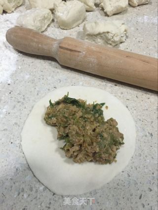 【常德】四季豆肉开馅饼的做法步骤：7