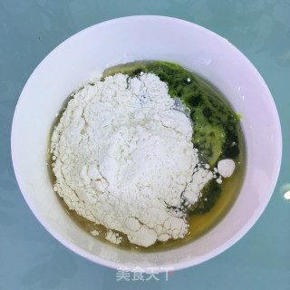 【广东】菠菜奶油蛋糕卷的做法步骤：3