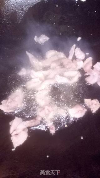 干丝香菜炒肉的做法步骤：2