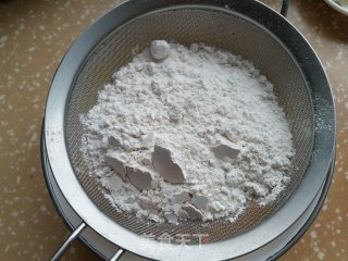 【台州】香蕉南瓜戚风蛋糕（低糖低油）的做法步骤：4