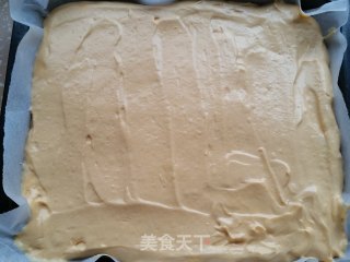 【台州】香蕉南瓜戚风蛋糕（低糖低油）的做法步骤：10