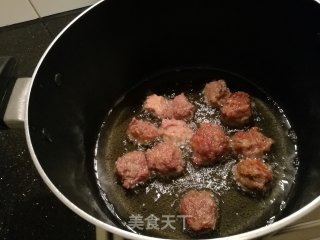 【山西】炸牛肉丸子的做法步骤：13