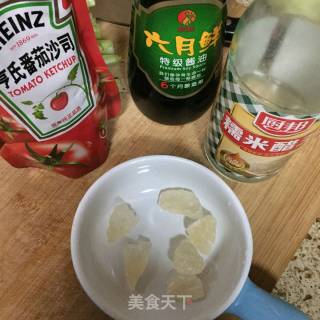 【浙江】糖醋猪骨的做法步骤：5