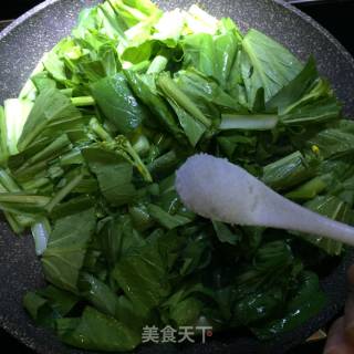 【广东】蒜炒菜芯的做法步骤：5