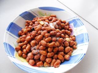 【东北】油炸花生米的做法步骤：5