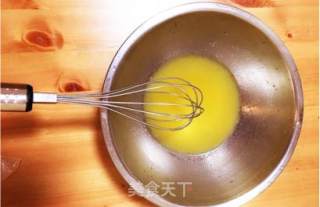 豆沙花香橙蛋糕（6寸）的做法步骤：2