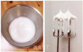 豆沙花香橙蛋糕（6寸）的做法步骤：5