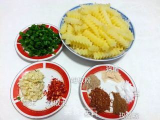 孜然土豆的做法步骤：4