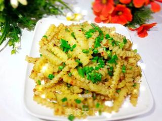 孜然土豆的做法步骤：10