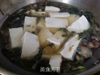 【东北】雪里蕻炖豆腐的做法步骤：6