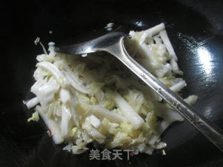 【宁波】糟方腐乳炒白菜的做法步骤：5