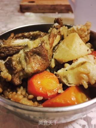 羊排饭的做法步骤：5