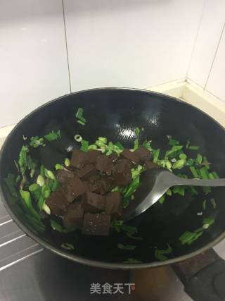 【东北】炒猪血的做法步骤：5