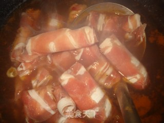 【四川】水煮羊肉片的做法步骤：8