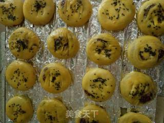 【东北】鲜花豆沙老婆饼~豆沙玫瑰老婆饼的做法步骤：12