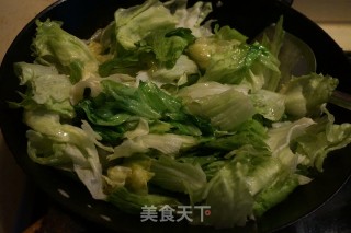 【北京】素炒生菜的做法步骤：4