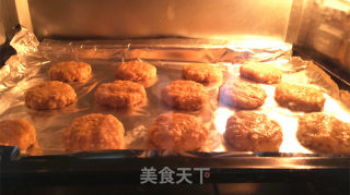 燕麦芝麻小圆饼的做法步骤：11