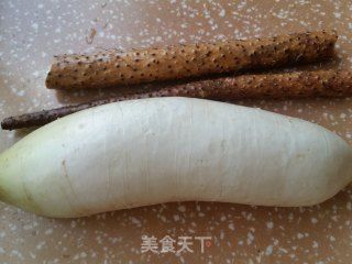 山药萝卜炖羊肉的做法步骤：6