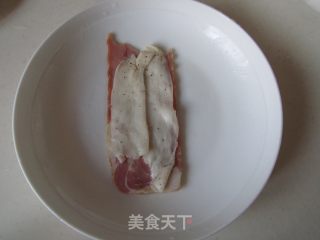 【湖北】杏鲍菇培根卷的做法步骤：5