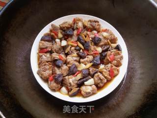 【广东】冬菇蒸排骨的做法步骤：6