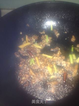 肉末豆芽粉丝的做法步骤：4