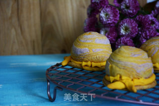 美貌与美味并存的草帽酥的做法步骤：21