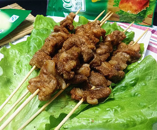【江苏】奥尔良孜然羊肉串（微波版）的做法步骤：12