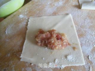 【东北】元宝馄饨的做法步骤：4