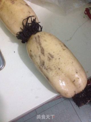 蜜汁藕的做法步骤：1